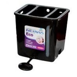 Calefon  diluvio 25L ECO negro