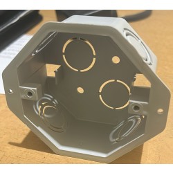 Caja de pvc octogonal chica
