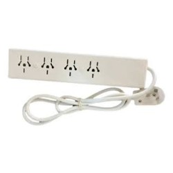 Toma múltiple RICHI X4 c/cable c/termica x1.5mts