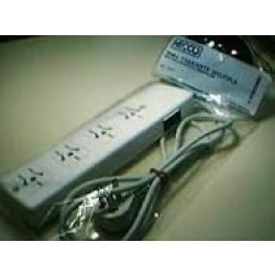 TOMA MULTIPLE NECCO X4 C/CABLE C/TERMICA